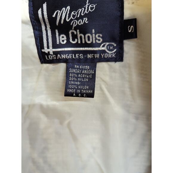 Vintage MONTO PAR LE CHOIS Women's Cardigan Oversized Open Sweater Size Small - Picture 6 of 7